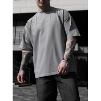 Oversize футболка з принтом
