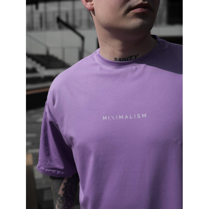 Oversize футболка з принтом
