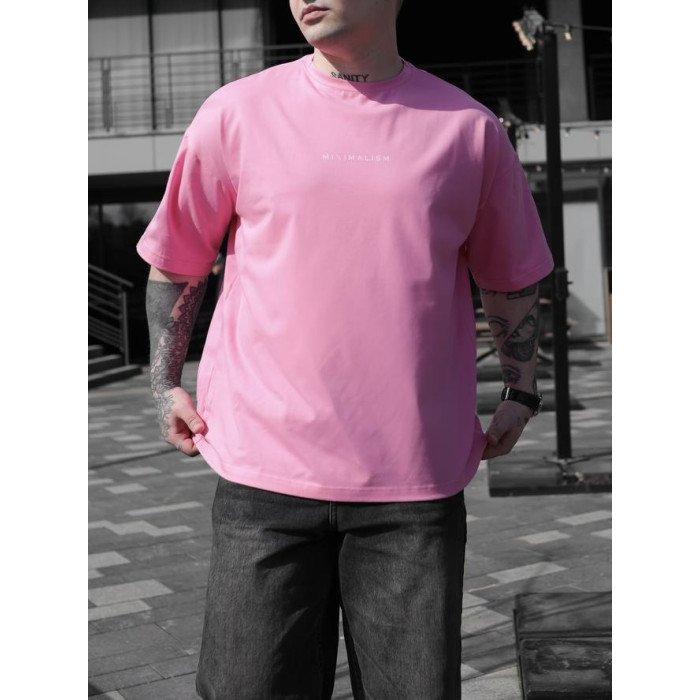 Oversize футболка з принтом
