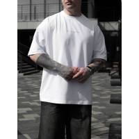 Oversize футболка з принтом