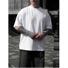 Oversize футболка з принтом