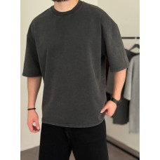 Oversize футболка з вивареної тканини