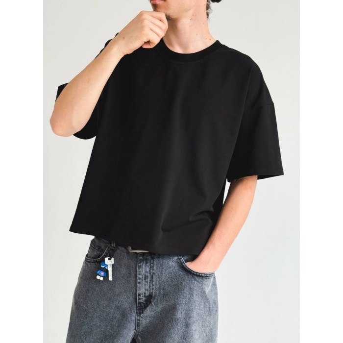 Вкорочена oversize футболка
