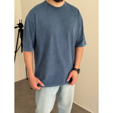 Oversize футболка з вивареної тканини