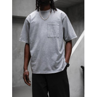 Oversize футболка з вивареної тканини