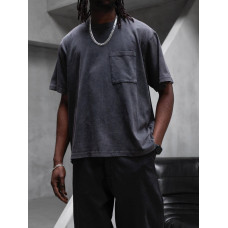 Oversize футболка з вивареної тканини
