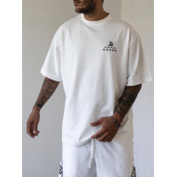 Oversize футболка з принтом