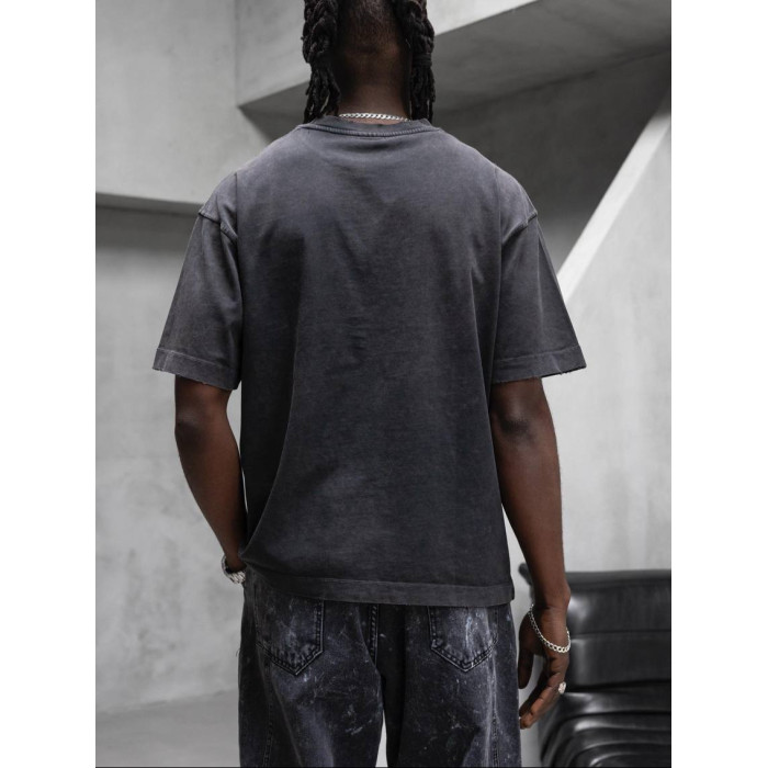 Oversize футболка з принтом