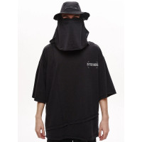 Oversize футболка з принтом
