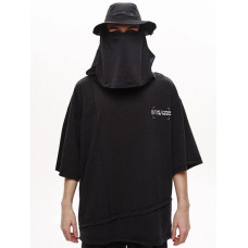 Oversize футболка з принтом