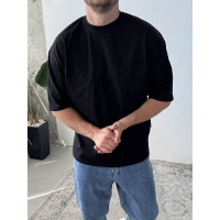 Oversize футболка з принтом