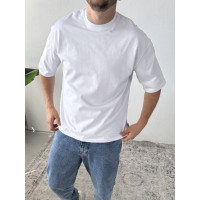 Oversize футболка з принтом