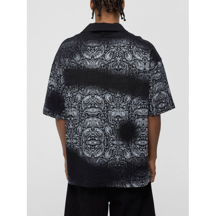 Oversize футболка з принтом