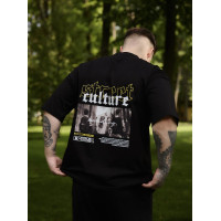 Oversize футболка з принтом