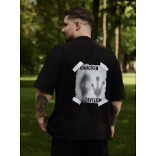 Oversize футболка з принтом