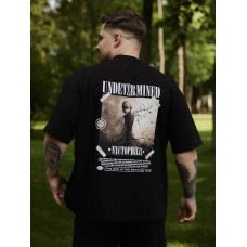 Oversize футболка з принтом