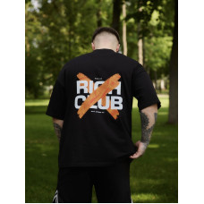 Oversize футболка з принтом