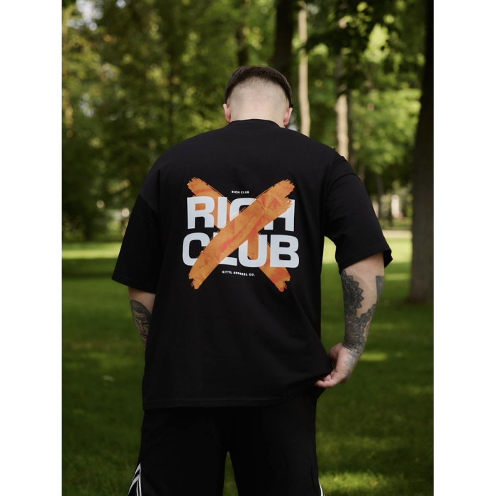 Oversize футболка з принтом