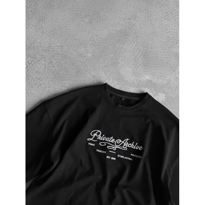 Oversize футболка з принтом
