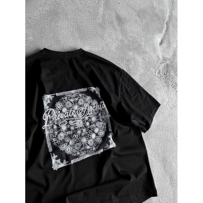 Oversize футболка з принтом