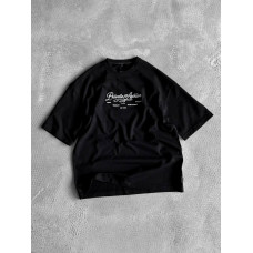 Oversize футболка з принтом