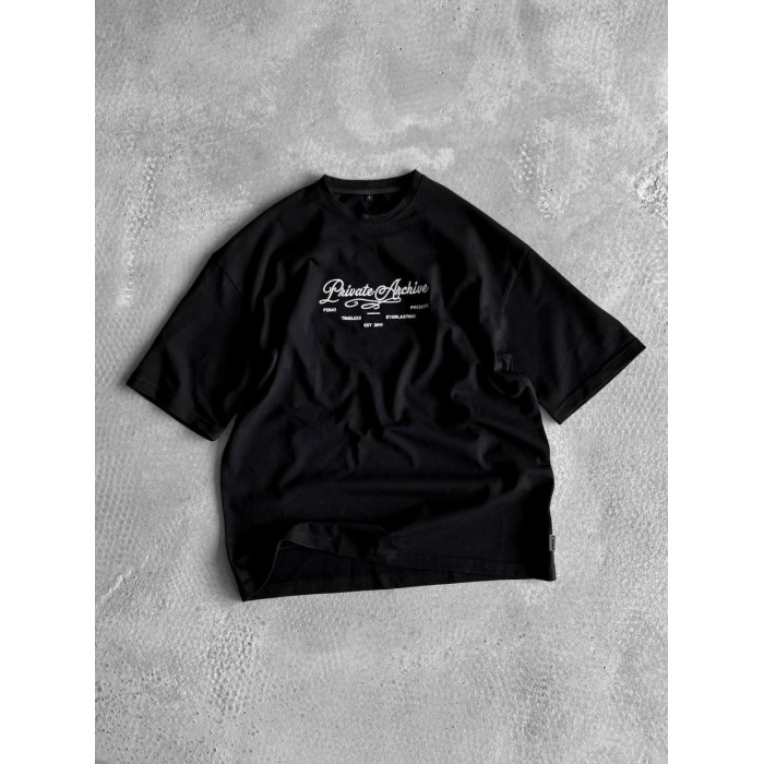 Oversize футболка з принтом