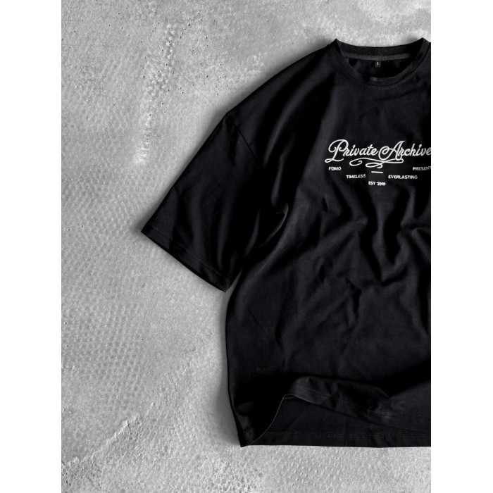 Oversize футболка з принтом