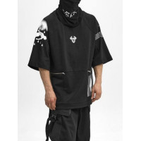 Oversize футболка з принтом