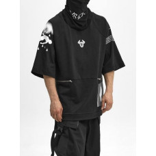Oversize футболка з принтом