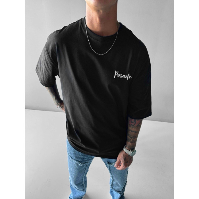 Oversize футболка з принтом