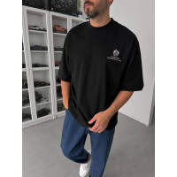 Oversize футболка з принтом