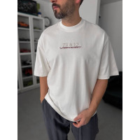 Oversize футболка з принтом