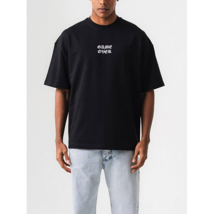 Oversize футболка з принтом