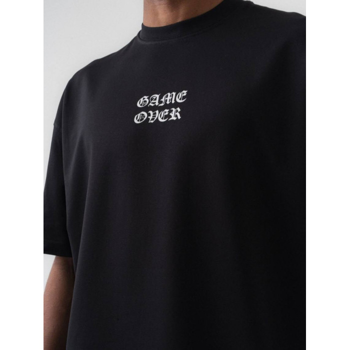 Oversize футболка з принтом