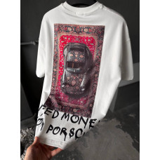 Oversize футболка з принтом