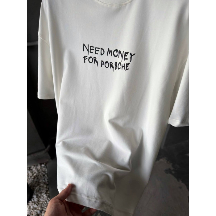 Oversize футболка з принтом