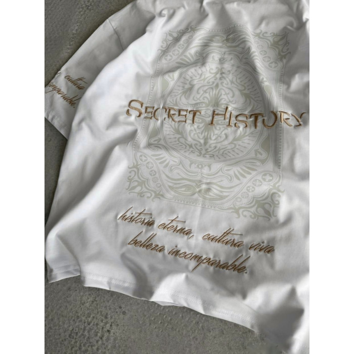 Oversize футболка з принтом