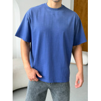Oversize футболка з вивареної тканини