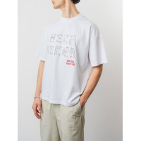 Oversize футболка з принтом