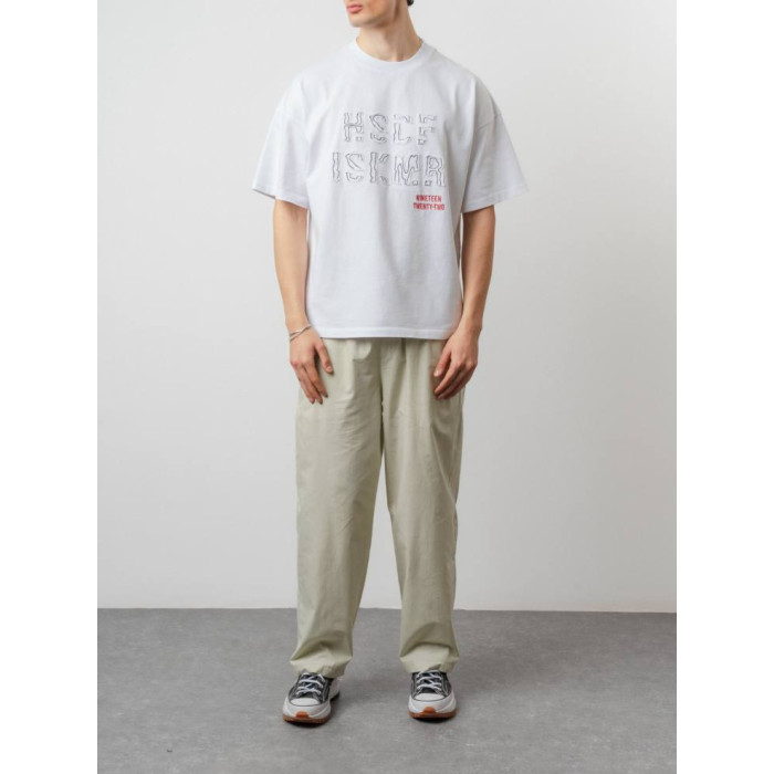 Oversize футболка з принтом