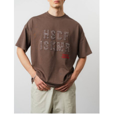 Oversize футболка з принтом