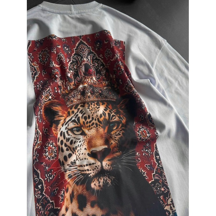 Oversize футболка з принтом