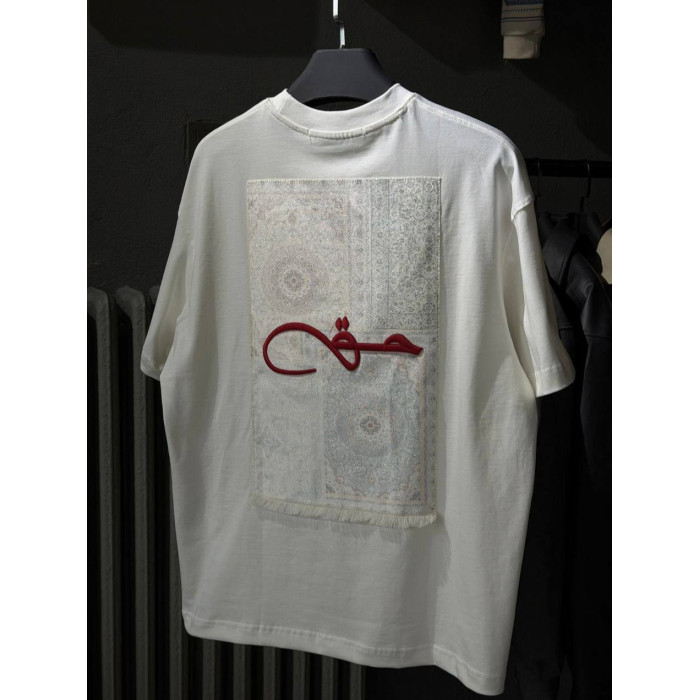 Oversize футболка з принтом