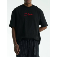Oversize футболка з принтом
