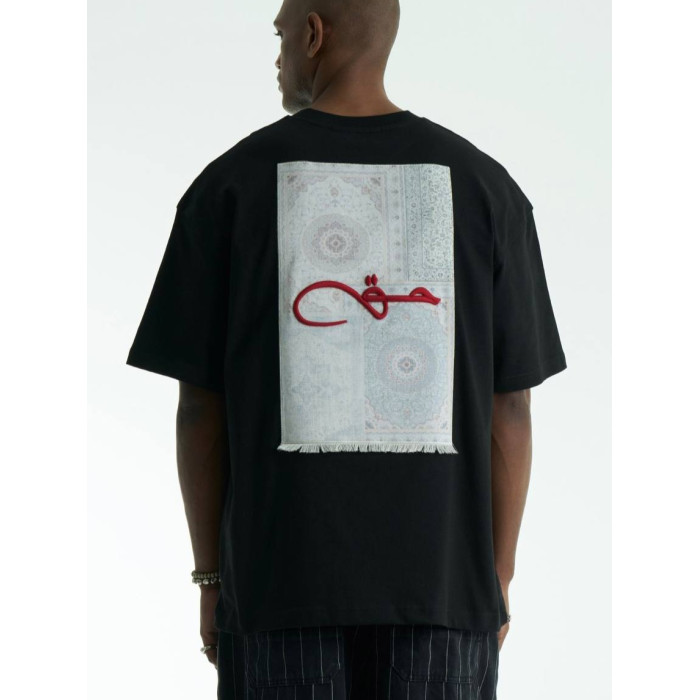 Oversize футболка з принтом