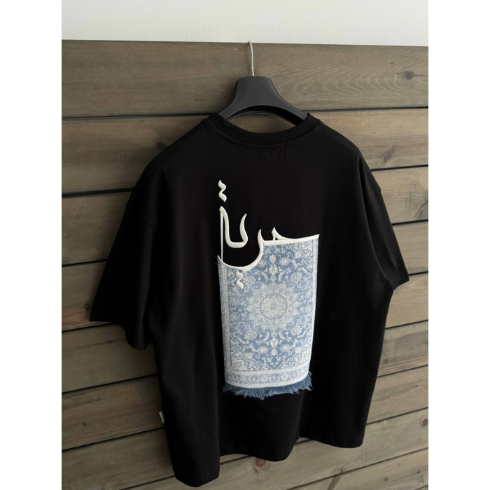 Oversize футболка з принтом