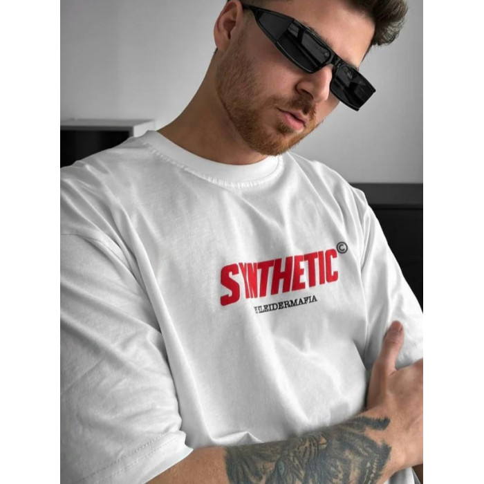 Oversize футболка з принтом