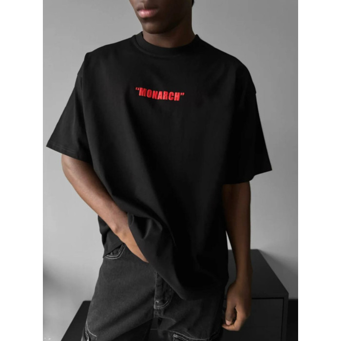 Oversize футболка з принтом