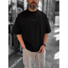 Oversize футболка з принтом