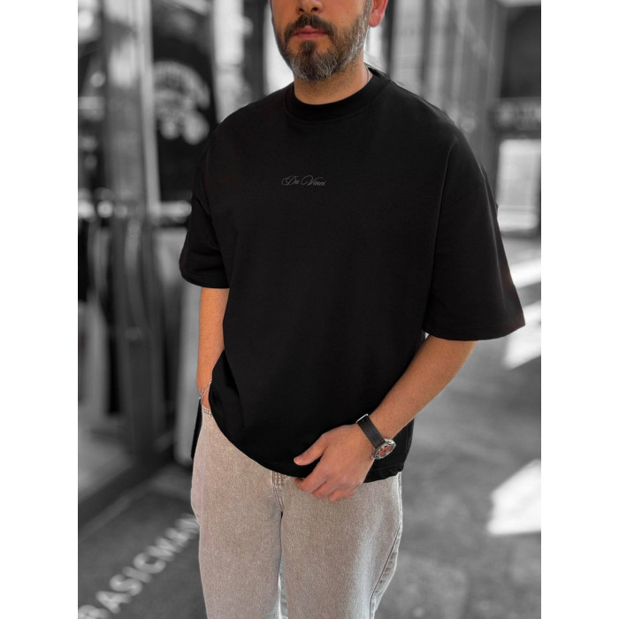Oversize футболка з принтом